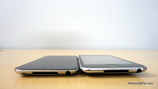 iPod touch 4G 3G iPhone 4 comparison