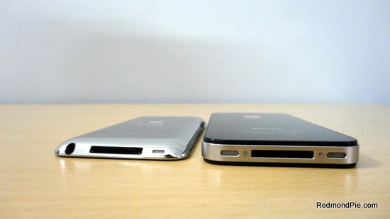 iPod touch 4G 3G iPhone 4 comparison