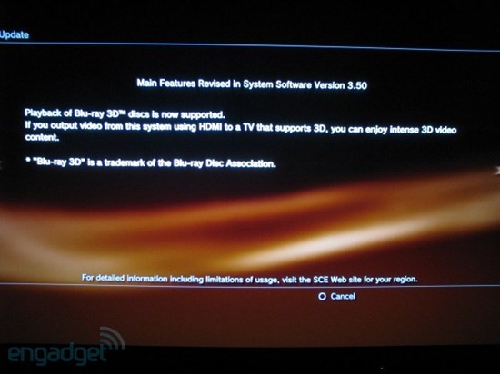 PS3 firmware 3.50