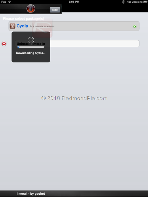 Jailbreak iOS 3.2.2 on iPad