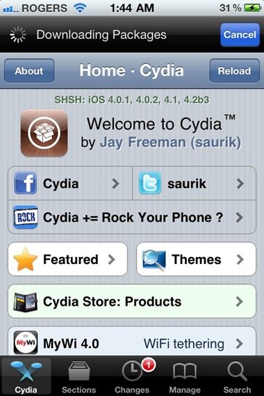iOS 4.2 Cydia
