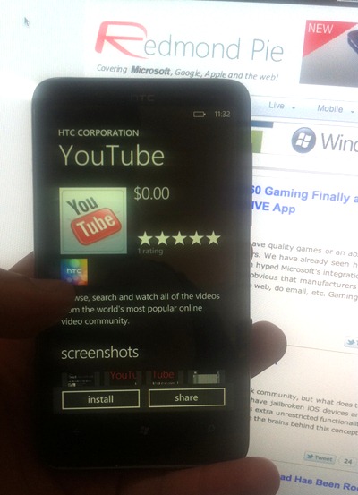 YouTube for WP7 (1)