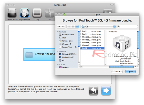 Jailbreak iPod touch 4 (1)