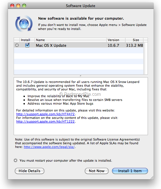 OS X 10.6.7