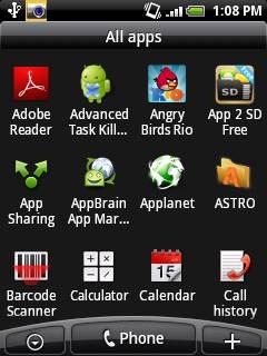 Screenshot Android Phone