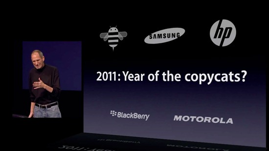 ipad 2 keynote apple 2011 year of the copy cats