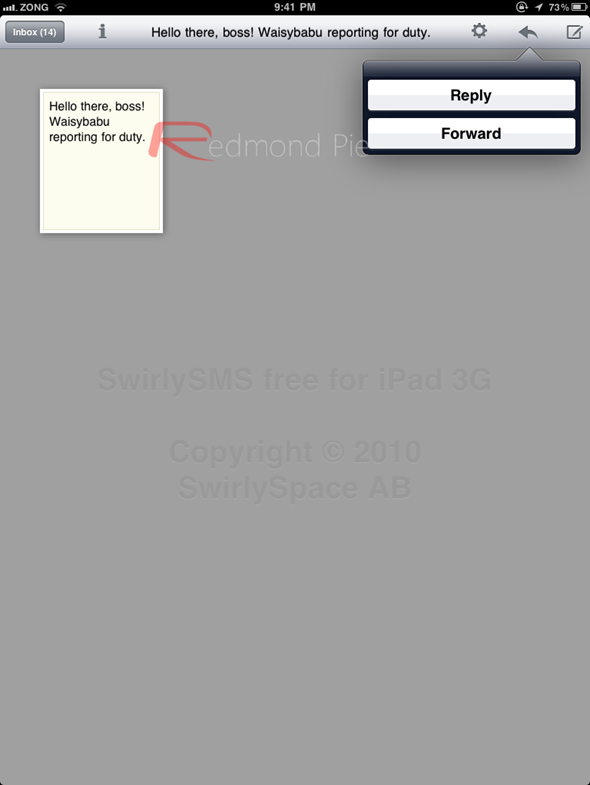 SMS on iPad 2 (2)