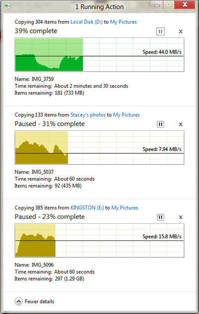 Windows 8 Transfer Speed