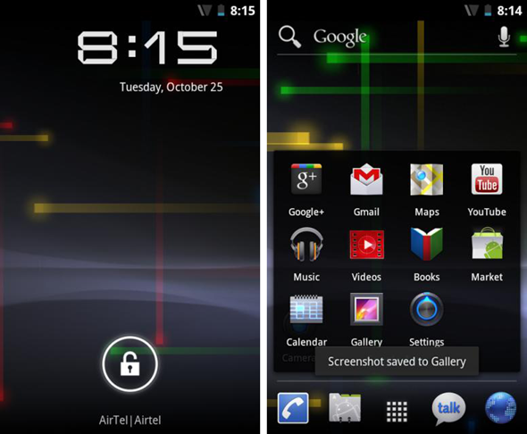 Android 4 ICS Nexus S