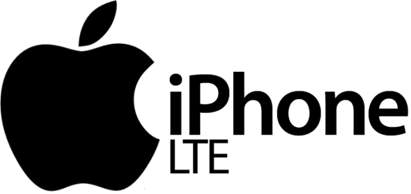 LTE iPhone logo