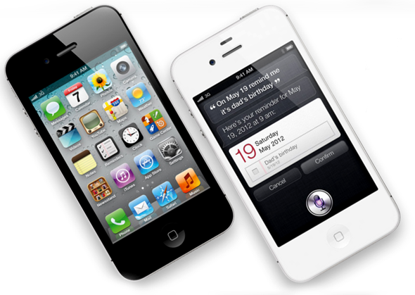 iPhone 4S Black White