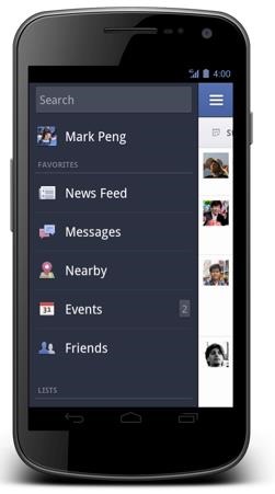Facebook for Android 3