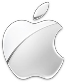 Apple logo metallica
