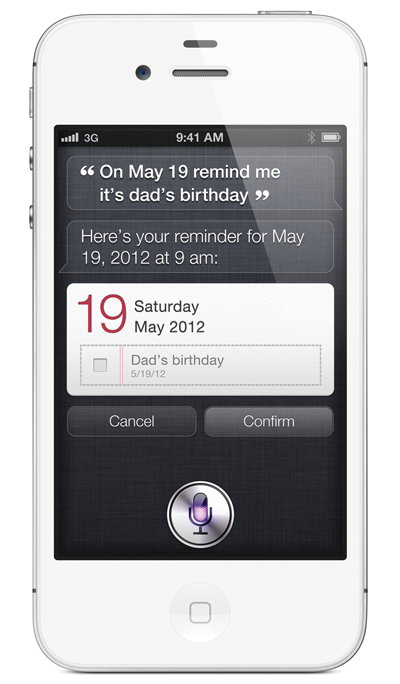 iPhone 4S White Siri