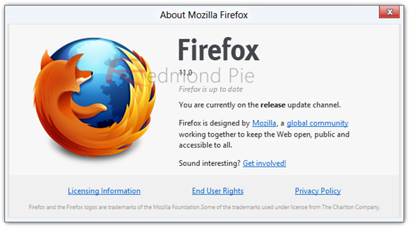 Firefox 11
