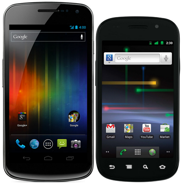 Galaxy Nexus Nexus S