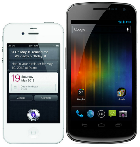 iPhone 4S Galaxy Nexus