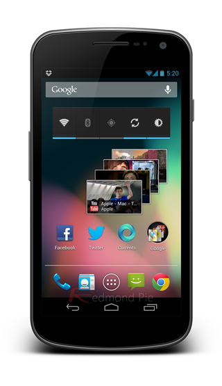 Galaxy Nexus Widgets
