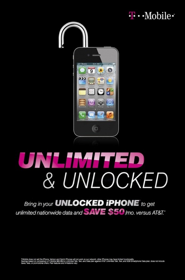T-Mobile iPhone promotion
