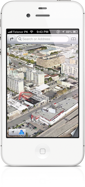 iOS 6 3D Maps