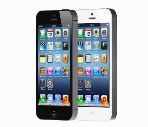 iPhone 5 concept black white