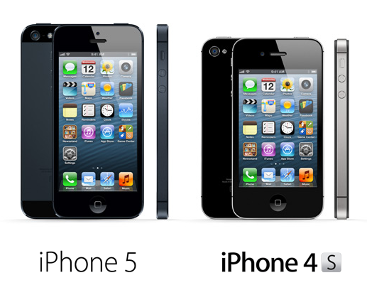 iPhone 5 vs iPhone 4S comparison
