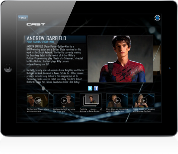 Spiderman second screen 1