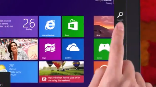 Windows 8 leaked ad