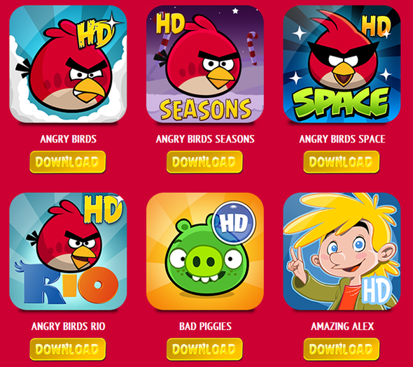 Angry Birds HD Sale 2
