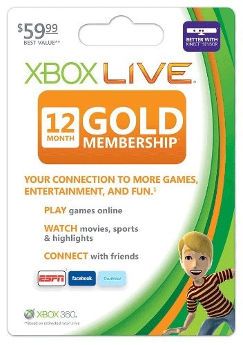 Xbox Live gold