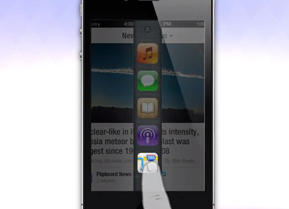 iOS multitasking concept video