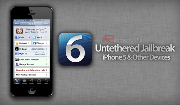 iPhone 5 untethered