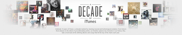 A decade of iTunes