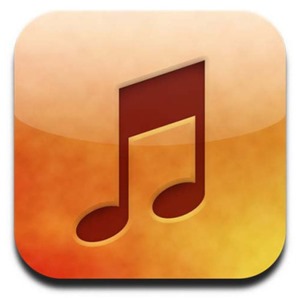 Music app logo iOS