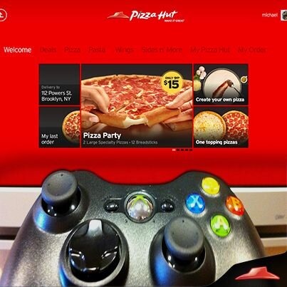 Pizza Hut Xbox app