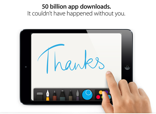 App Store 50 billion