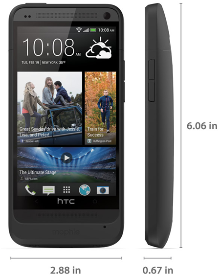 Mophie Juice Pack For HTC One Is Here, Features A Sleek ...