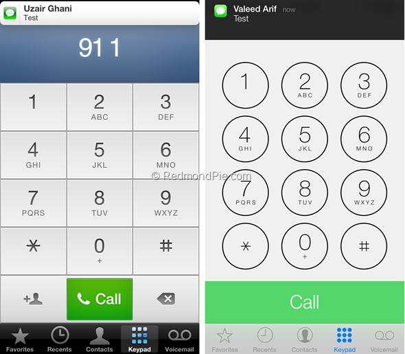 Banner and dialer