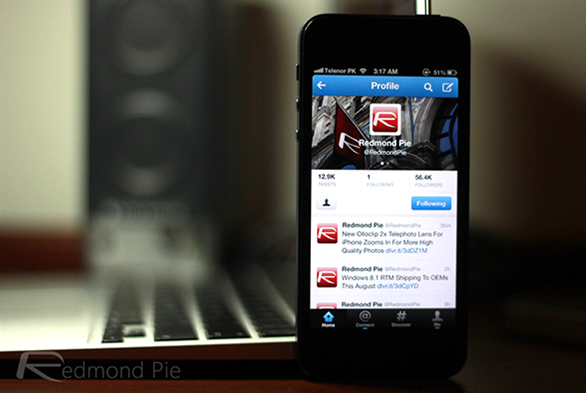 Twitter for iPhone 5