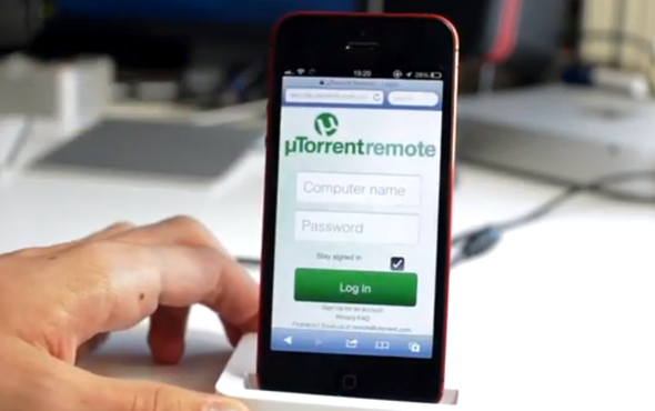 uTorrent remote iPhone