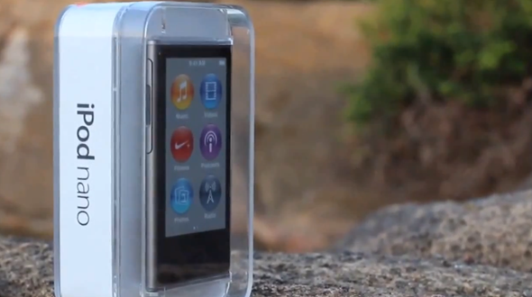 Space Gray iPod nano