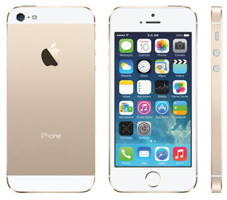 iPhone 5 upgrade kit gold