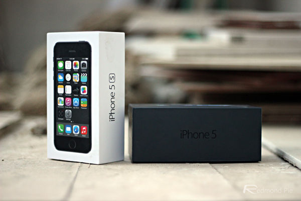 iPhone 5s 5 box