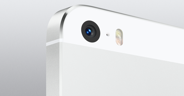 iPhone 5s iSight camera