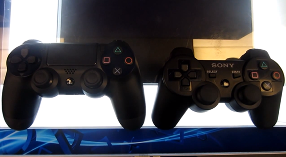 PS4 vs PS3 controller