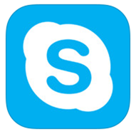 Skype iOS logo