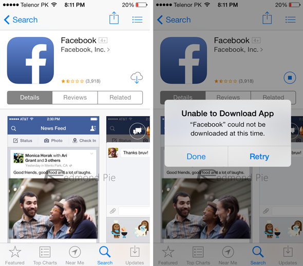 how to download facebook app on ios 7