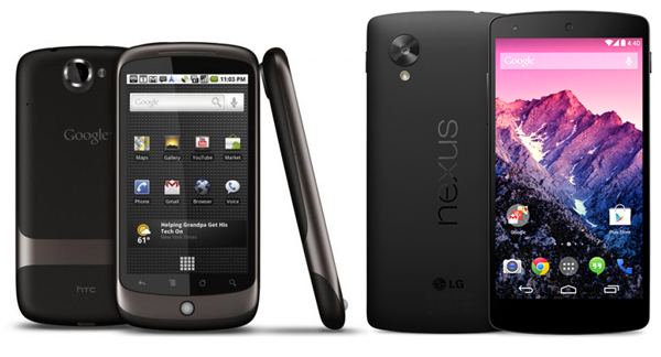 Nexus One Nexus 5