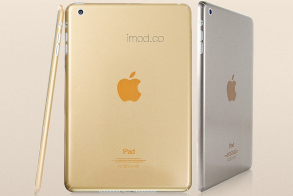 iPad gold skin 1