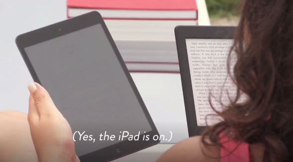 iPad vs Kindle Paperwhite